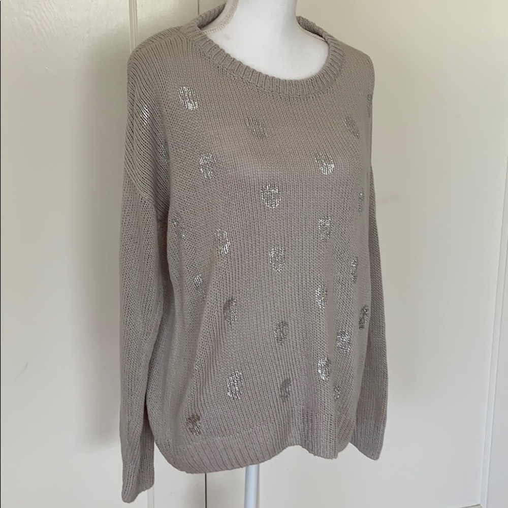 PINK by Victoria’s Secret Oversized Skull Sweater